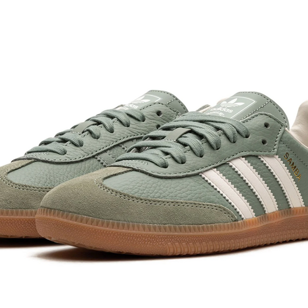 Adidas Samba OG Silver Green Women's