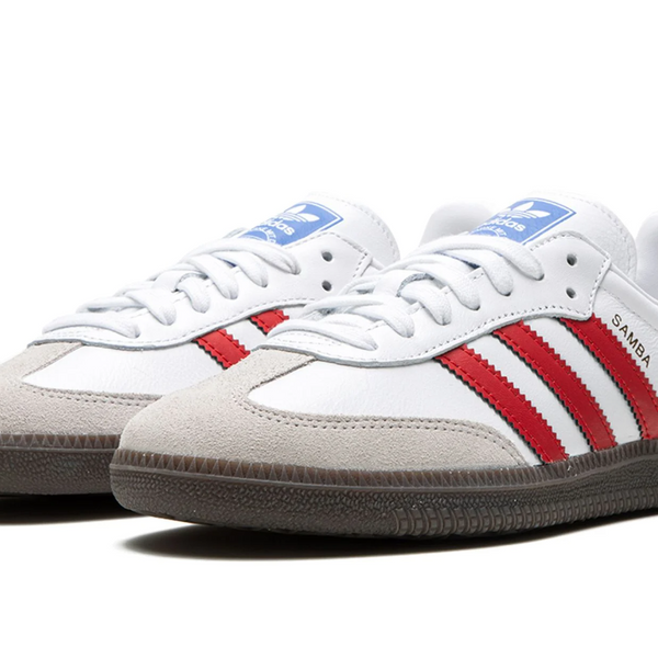 Adidas Samba OG White Better Scarlet Men's