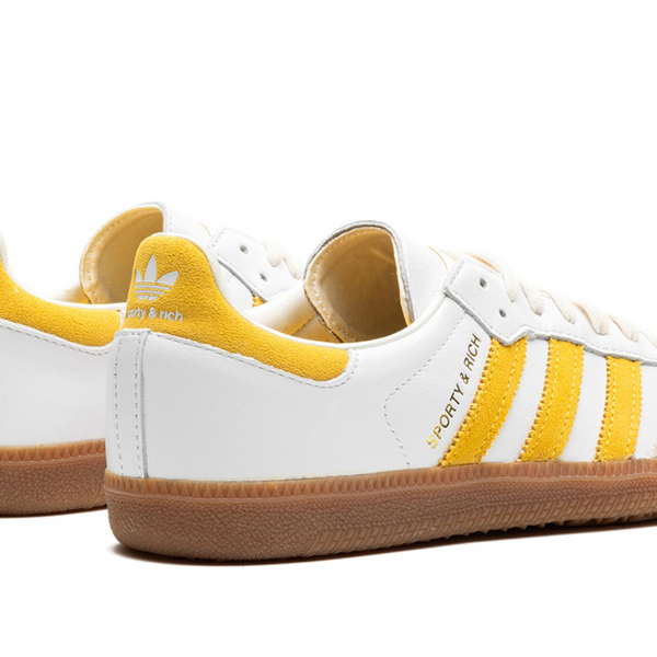 Adidas Samba Sporty & Rich White Bold Gold Men's
