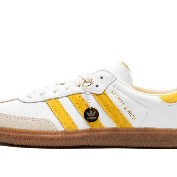 Adidas Samba Sporty & Rich White Bold Gold Men's
