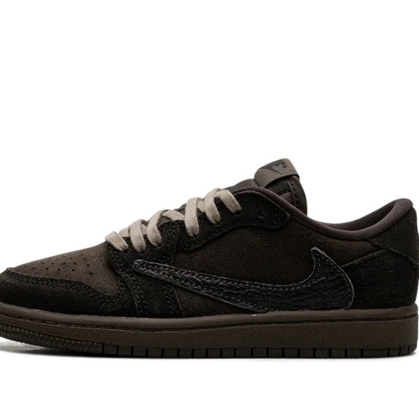 Jordan 1 Retro Low OG SP Travis Scott Velvet Brown (Preschool)