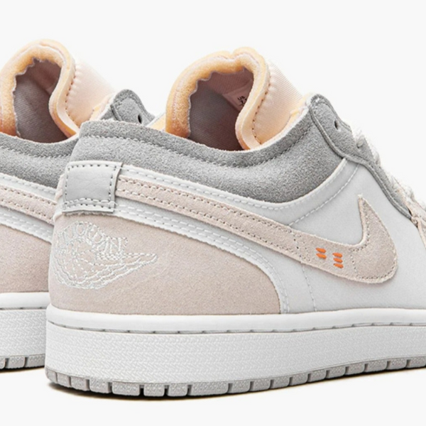 Jordan 1 Low Inside Out Cream White Light Grey (Gradeschool)