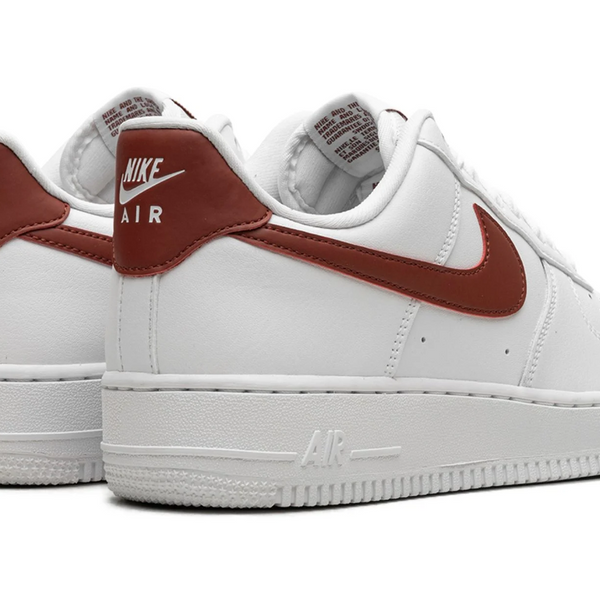 Nike Air Force 1 Low '07 White Rugged Orange Women's