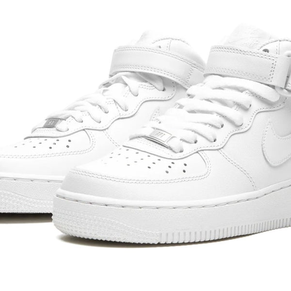 Nike Air Force 1 Mid Triple White Women's