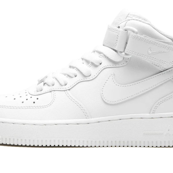 Nike Air Force 1 Mid Triple White Women's