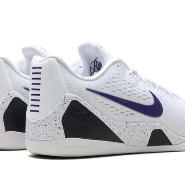 Nike Kobe 9 Elite Low EM Protro White Court Purple Men's