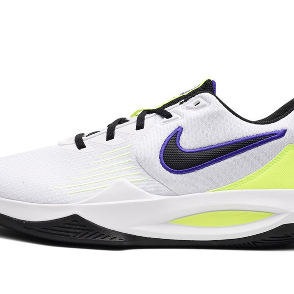 Nike Precision 5 White Barely Volt Men's