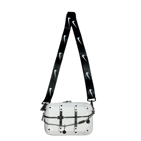 Nike Trunk Sling Bag White