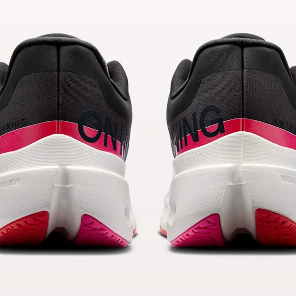 On Running Cloudsurfer Next Black White Pink Women's