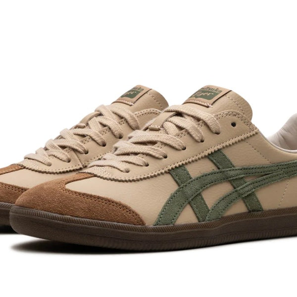 Onitsuka Tiger Tokuten Beige Dark Green Men's