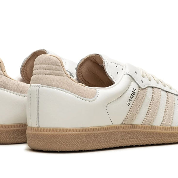 Adidas Samba OG Core White Magic Beige Men's