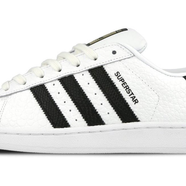 Adidas Superstar Animal Leather White Black Men's - Pimp Kicks