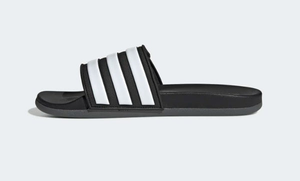 Adidas Adilette Comfort Adjustable Slides Black Men's