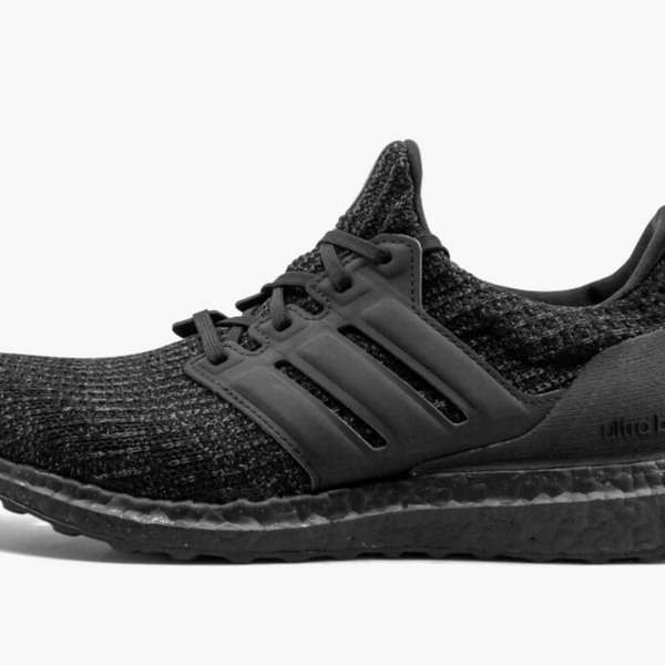 Adidas Ultra Boost Triple Black Nubuck Cage V4 Men's