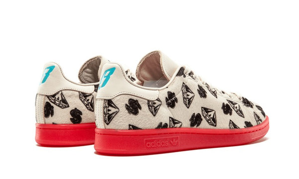 Adidas Stan Smith Pharrell Williams Pony Hair Red Men's - Pimp Kicks