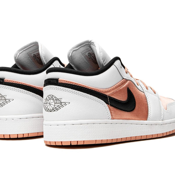 Jordan 1 Low White Light Madder Root (Gradeschool)