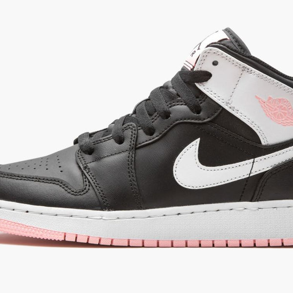 Jordan 1 Mid Black Arctic Pink (Gradeschool)