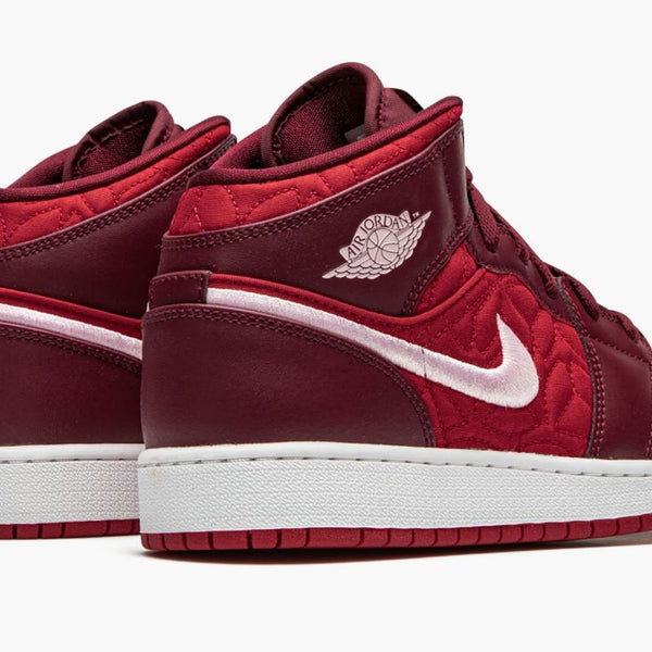 Jordan 1 Mid SE Red Quilt (Gradeschool)