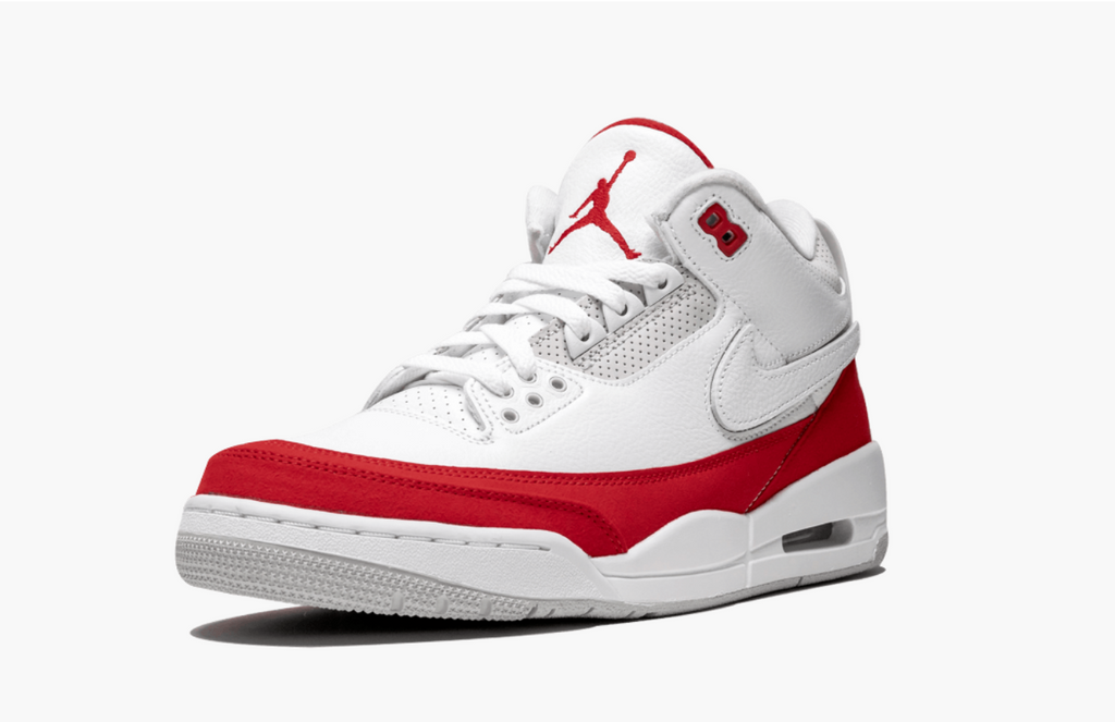 Jordan 3 Tinker White University Red Men s Pimp Kicks