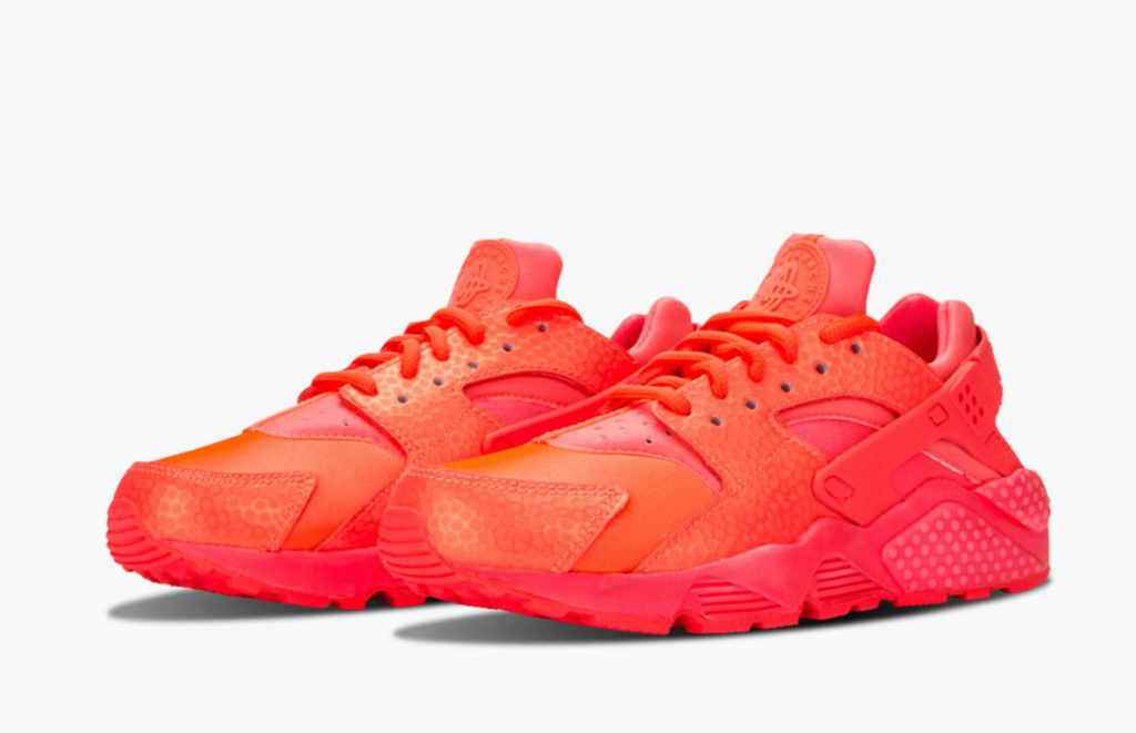 Nike huarache outlet black hot lava