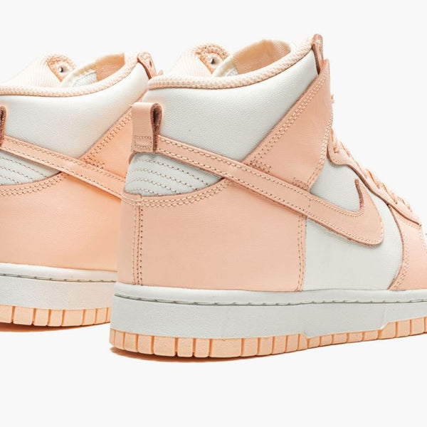 Nike Dunk High Sail Crimson Tint Women's