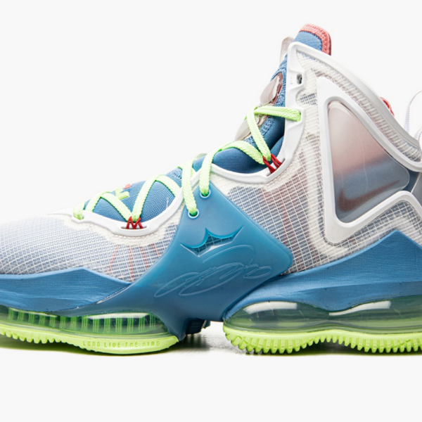 Nike Lebron 19 Dutch Blue Lime Glow Men's