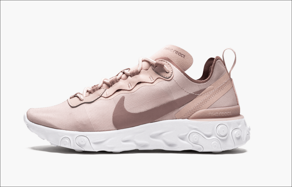 Nike react element 55 beige white black sales