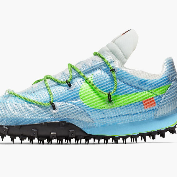 Nike Waffle Racer Off-White Vivid Sky Men's