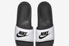 Nike Benassi JDI Sandals White Black Men's - Pimp Kicks