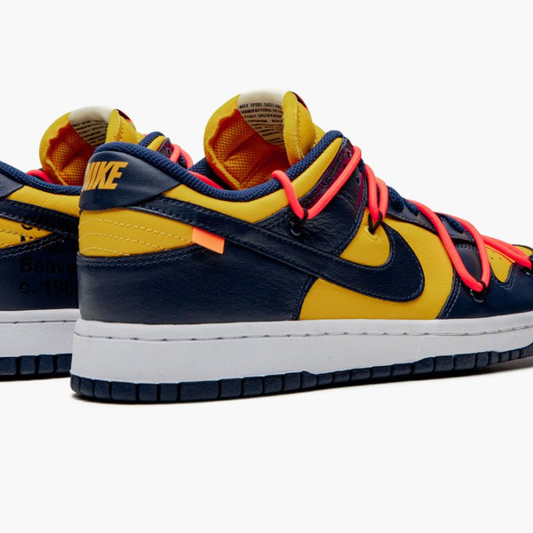 Nike Dunk Low Off-White University Gold Men's