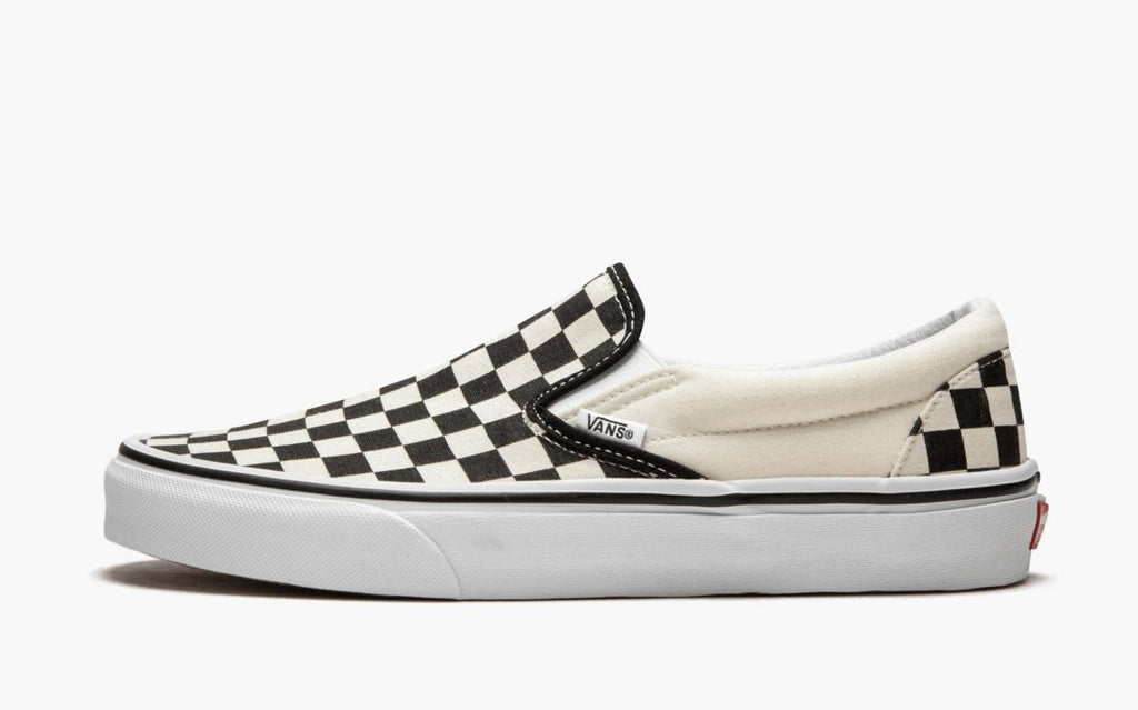 Slip on checkerboard vans price Clearance