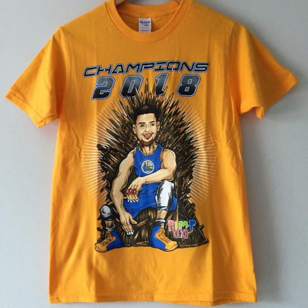 Pimp Kicks Stephen Curry Yellow Champion Shirt - Pimp Kicks