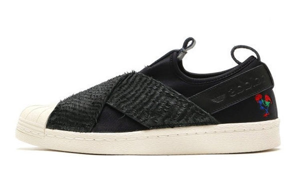 Adidas Superstar Slip On CNY Black Women's - Pimp Kicks