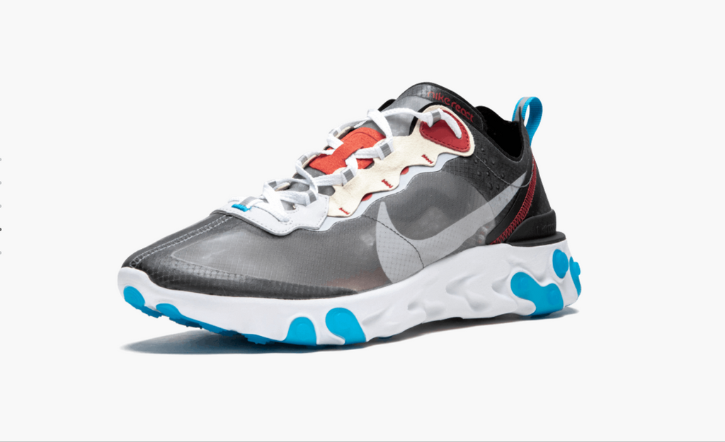 nike react element dark grey