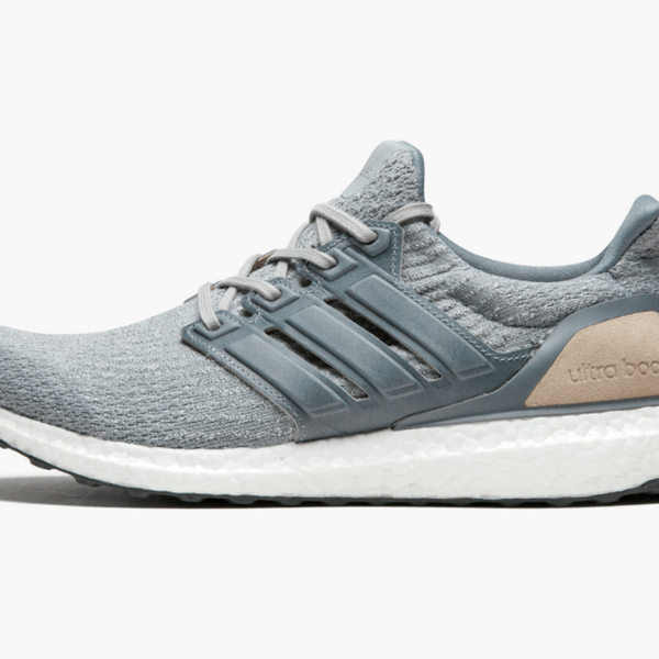 Adidas Ultra Boost Leather Caged Gray V3 Men's - Pimp Kicks
