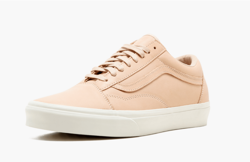 Old mobile skool vans tan