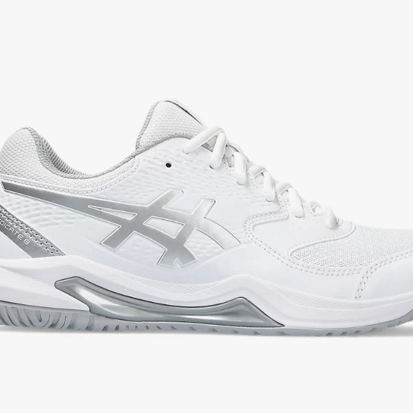 ASICS Gel-Dedicate 8 White Pure Silver Women's