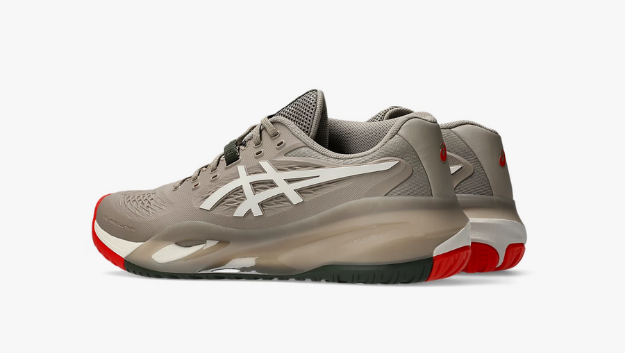 ASICS Gel-Resolution X Greige Soft Oat Men's