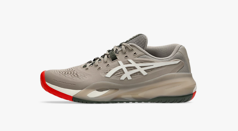 ASICS Gel-Resolution X Greige Soft Oat Men's