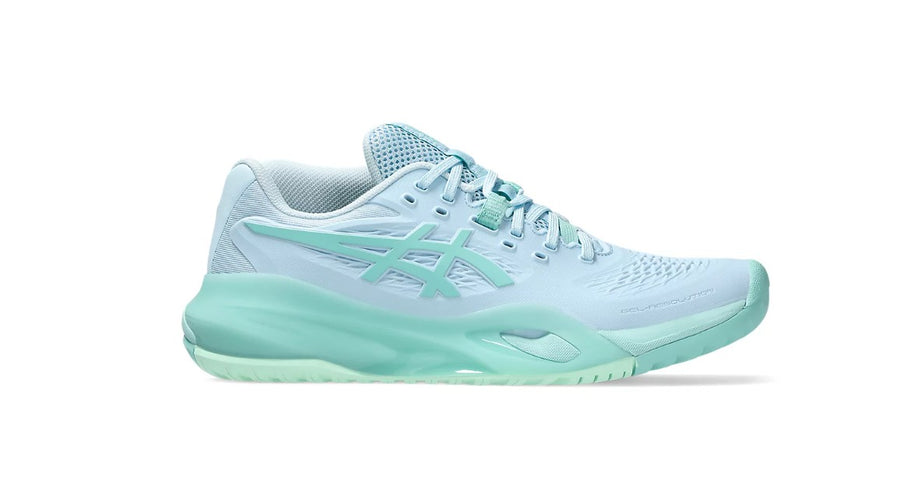 ASICS Gel-Resolution X Light Blue & Oasis Green Women's