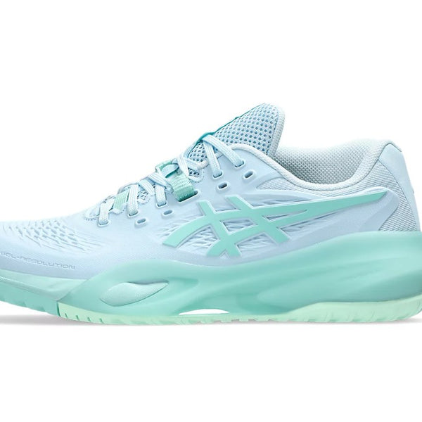 ASICS Gel-Resolution X Light Blue & Oasis Green Women's