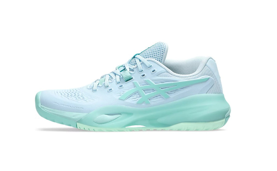 ASICS Gel-Resolution X Light Blue & Oasis Green Women's