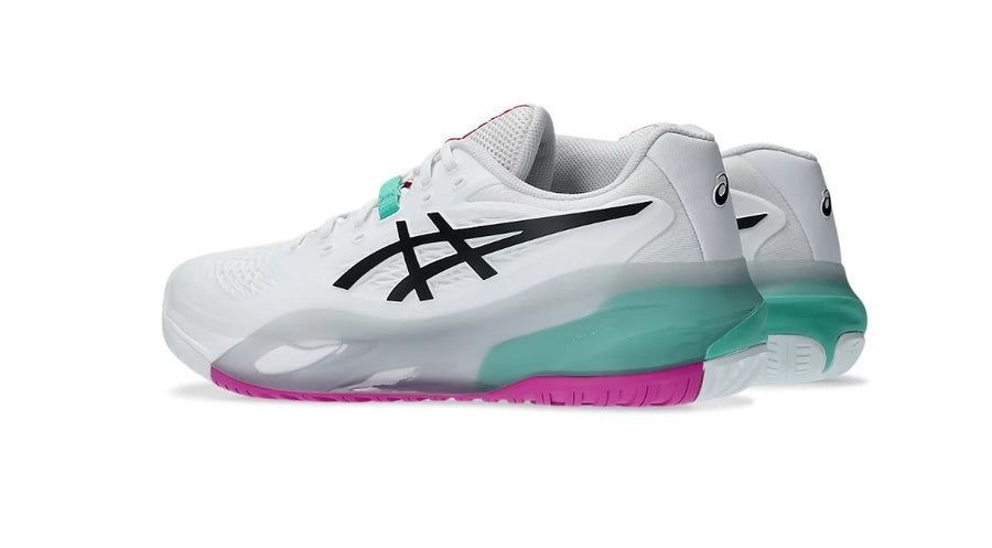ASICS Gel-Resolution X White Aurora Green Men's