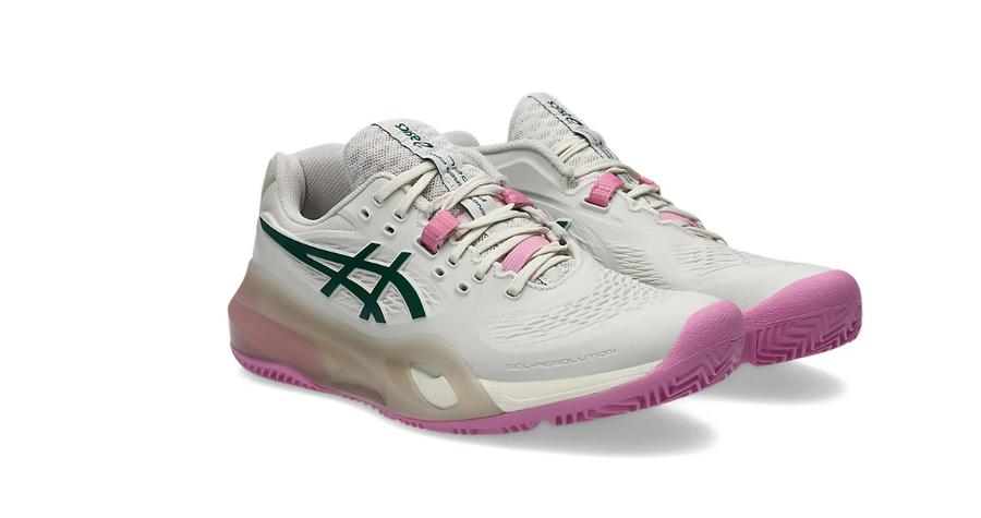 ASICS Gel Resolution X Padel Soft Oat Jewel Green Women's