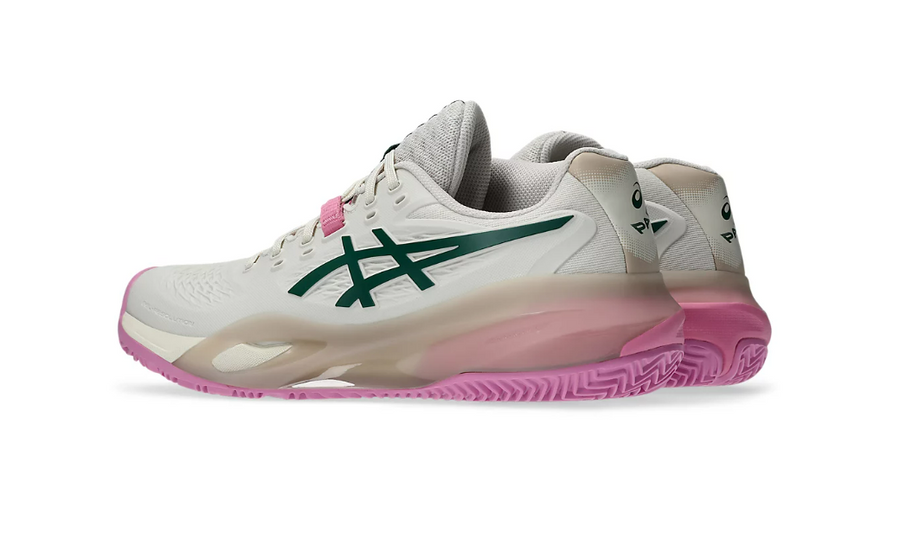 ASICS Gel Resolution X Padel Soft Oat Jewel Green Women's