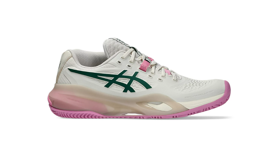 ASICS Gel Resolution X Padel Soft Oat Jewel Green Women's