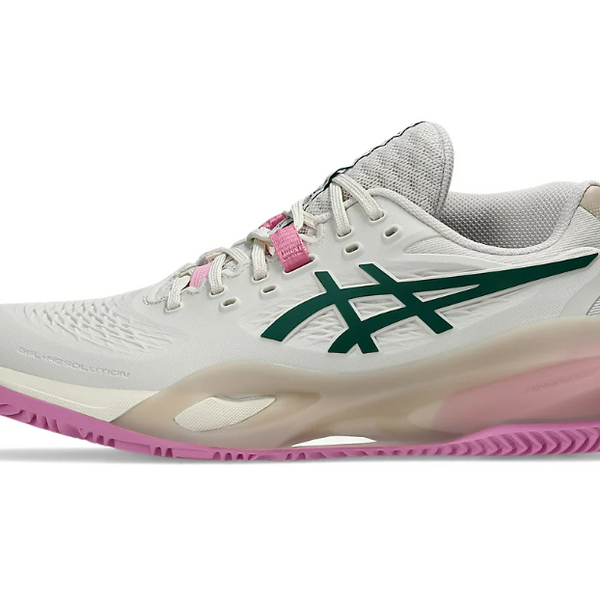 ASICS Gel Resolution X Padel Soft Oat Jewel Green Women's
