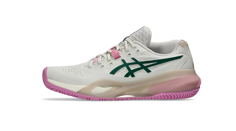 ASICS Gel Resolution X Padel Soft Oat Jewel Green Women's
