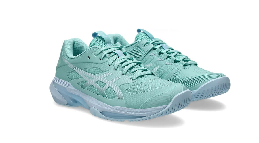 ASICS Solution Speed FF 4 Oasis Green Light Blue Women's