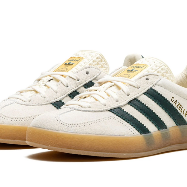 Adidas Gazelle Indoor Cream White & Collegiate Green Men's